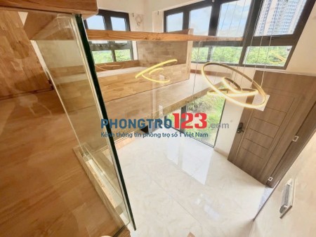 Cho thuê phòng duplex gác cao full nội thất cửa sổ trời ngay sân bay Tân Sơn Nhất quận Tân Bình