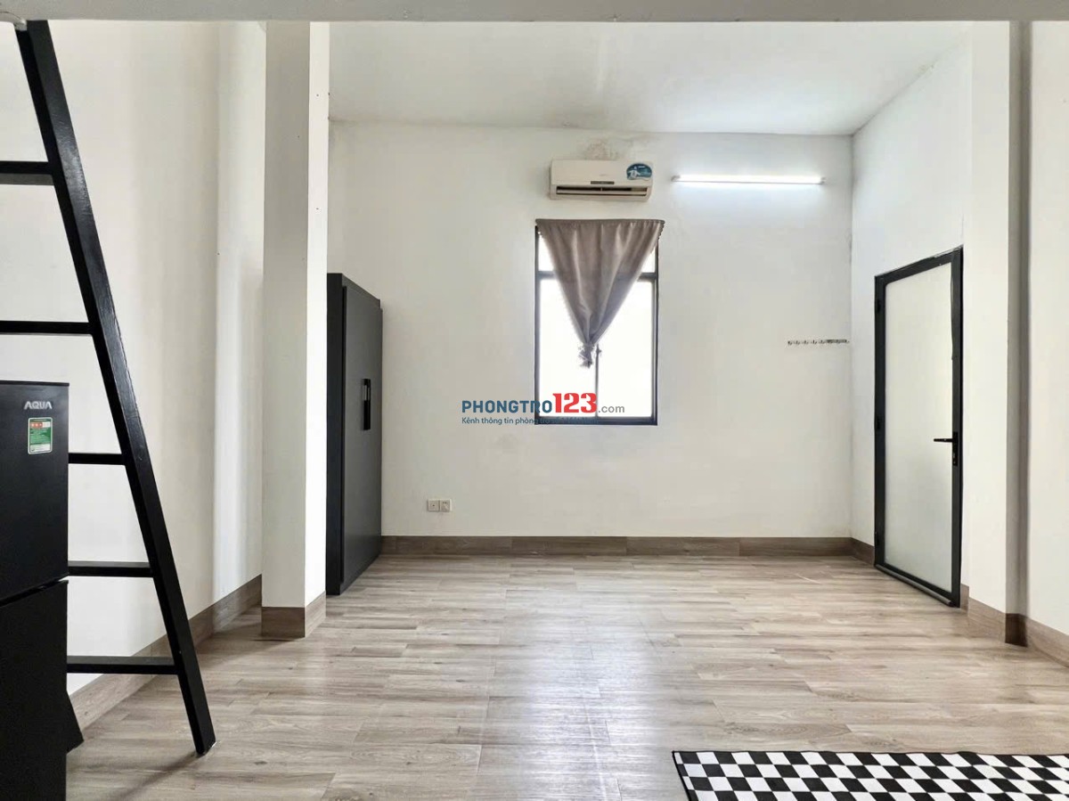CĂN HỘ CÓ GÁC FULL NỘI THẤT – MỚI TINH – GẦN KHU SÂN BAY