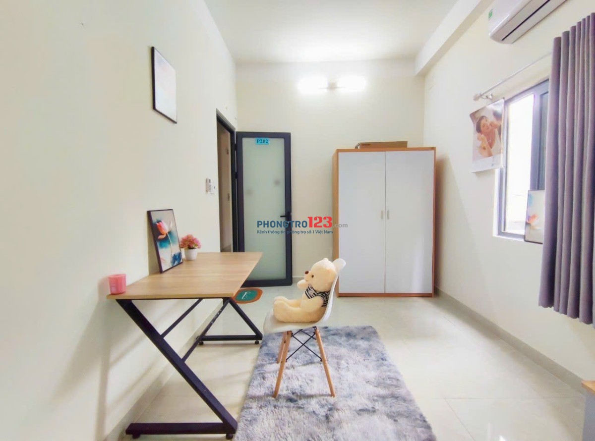 CĂN HỘ CÓ GÁC FULL NỘI THẤT - MỚI TINH - GẦN ETOWN CỘNG HOÀ