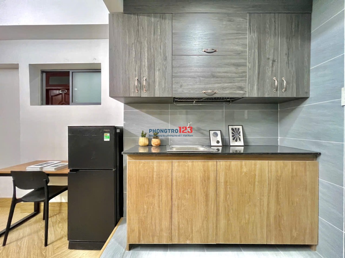 CĂN HỘ CÓ GÁC FULL NỘI THẤT – MỚI TINH – GẦN KHU SÂN BAY