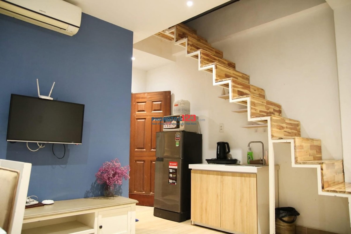 Cho thuê Studio full nội thất cách chợ Bến Thánh 200m 50m2