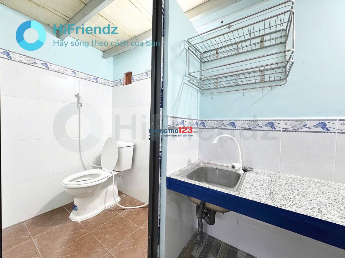 Cho Thuê Phòng Trọ Gác Cao 2M, Ngay ĐH Hutech, GTVT, Ngoại Thương - Giờ Giấc Tự Do, Không Chung Chủ