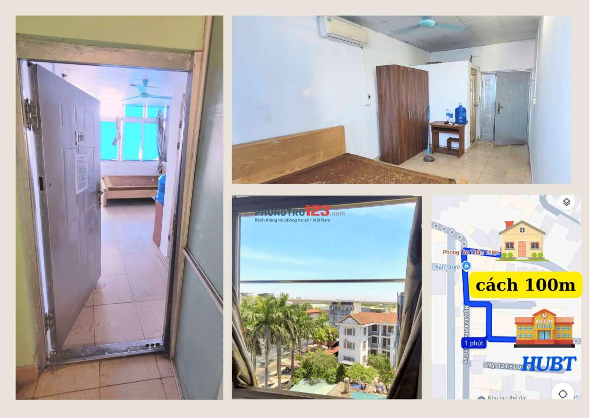 SINH VIÊN HUBT KHỎI LO TÌM NHÀ! TRỌ XỊN 124 VĨNH TUY - 100M, ĐỦ ĐỒ, ẢNH THẬT, GIÁ TỐT TỪ 2TR!