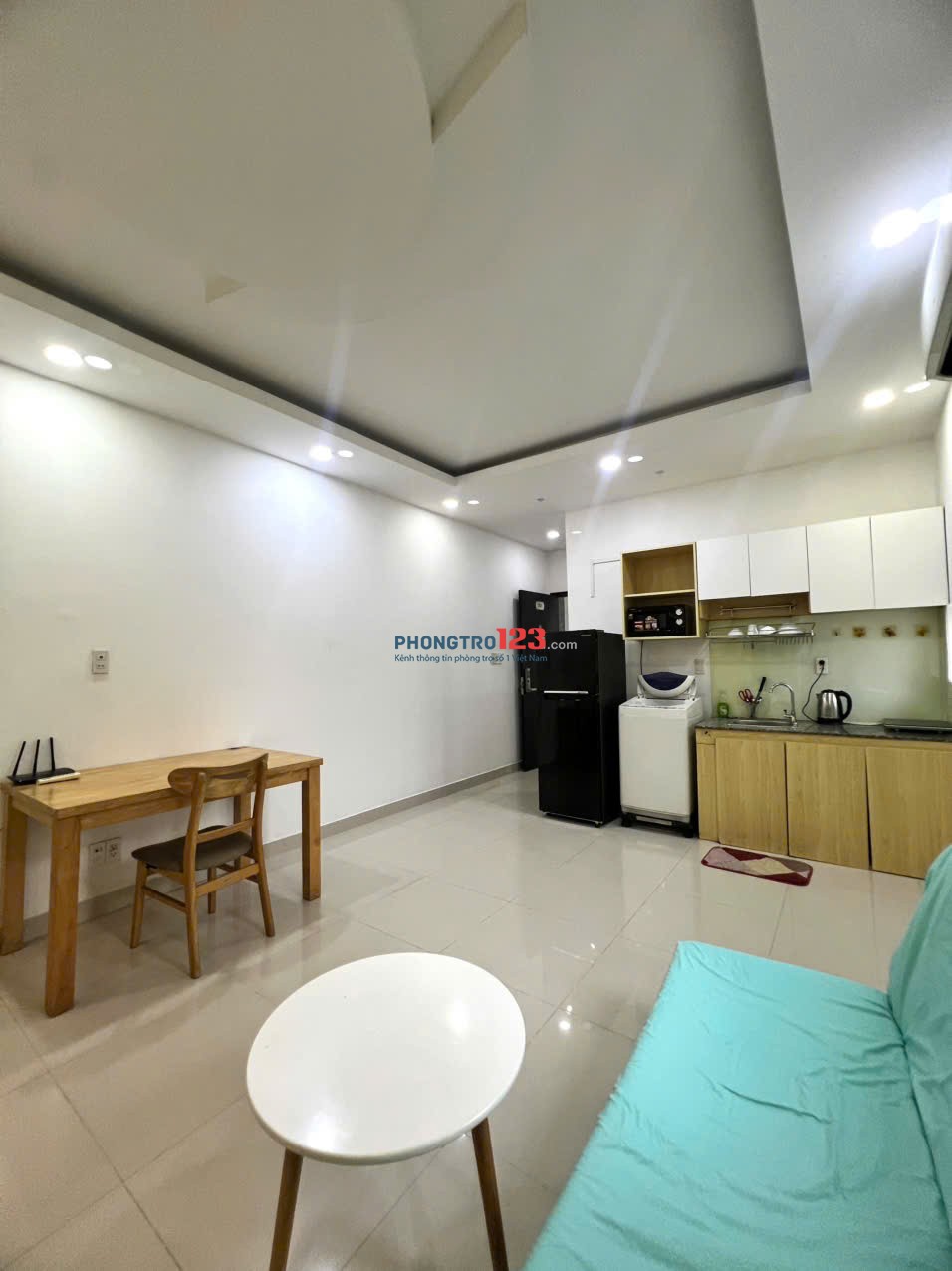 Trống lại căn 1pn diện tích lớn , phòng rộng thoáng nhiều ánh sáng ở thảo điền