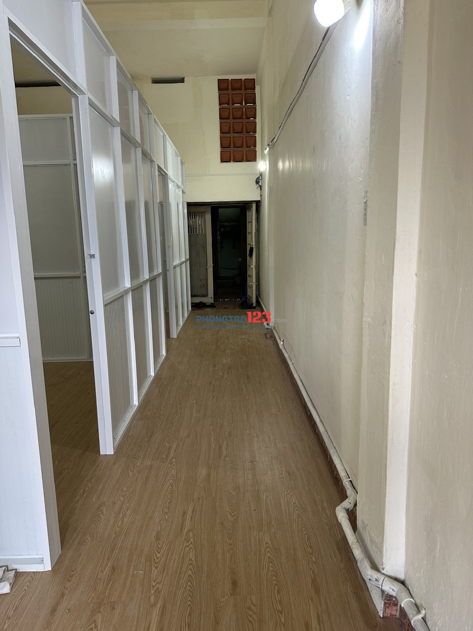 Cho thuê căn hộ lầu 1, nguyễn chí thanh, p5, q10, 80m2, 9tr