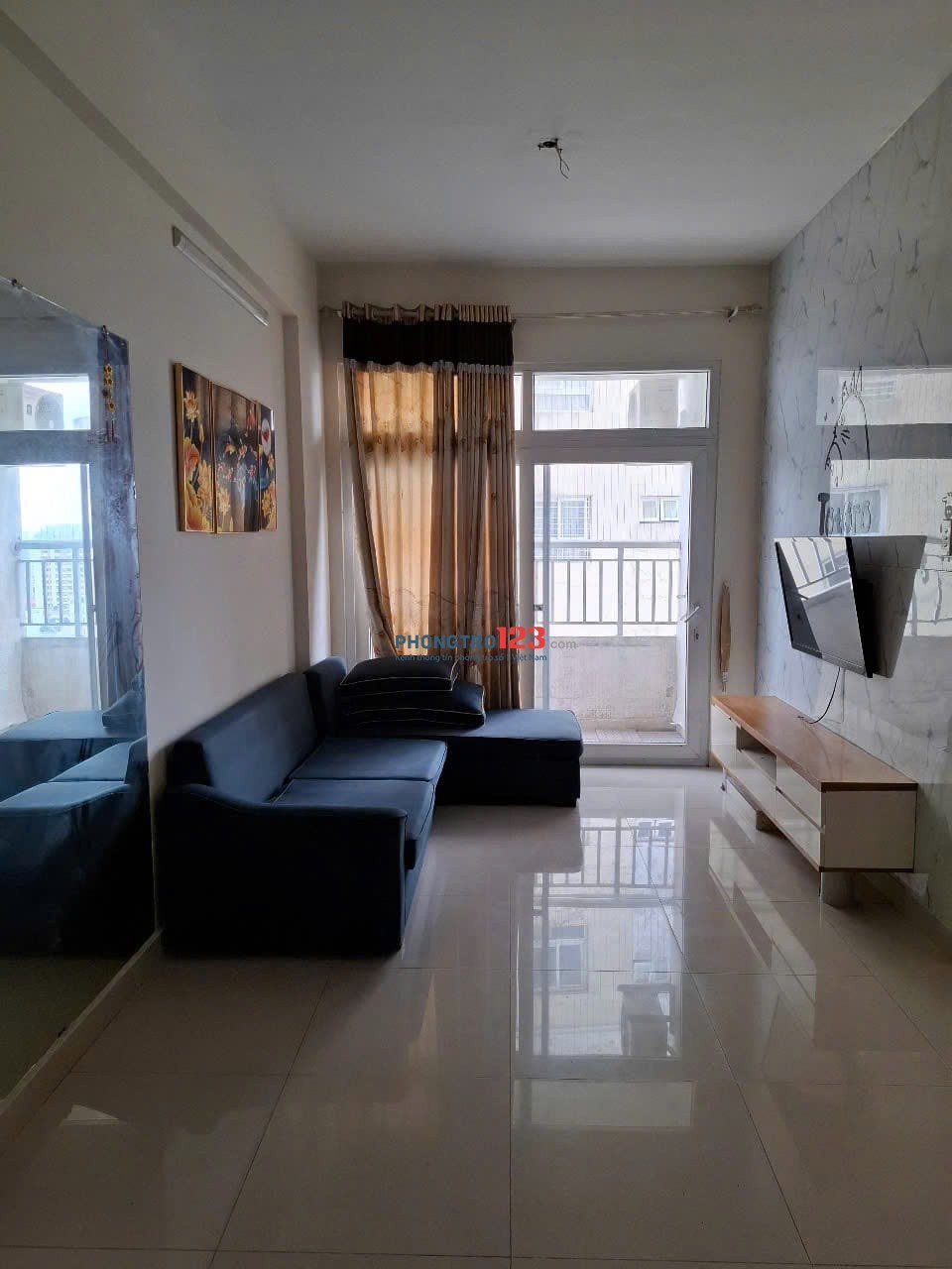 Chung cư Phan Xích Long, Phú Nhuận: 65m2 - 2p ngủ, 11tr/th