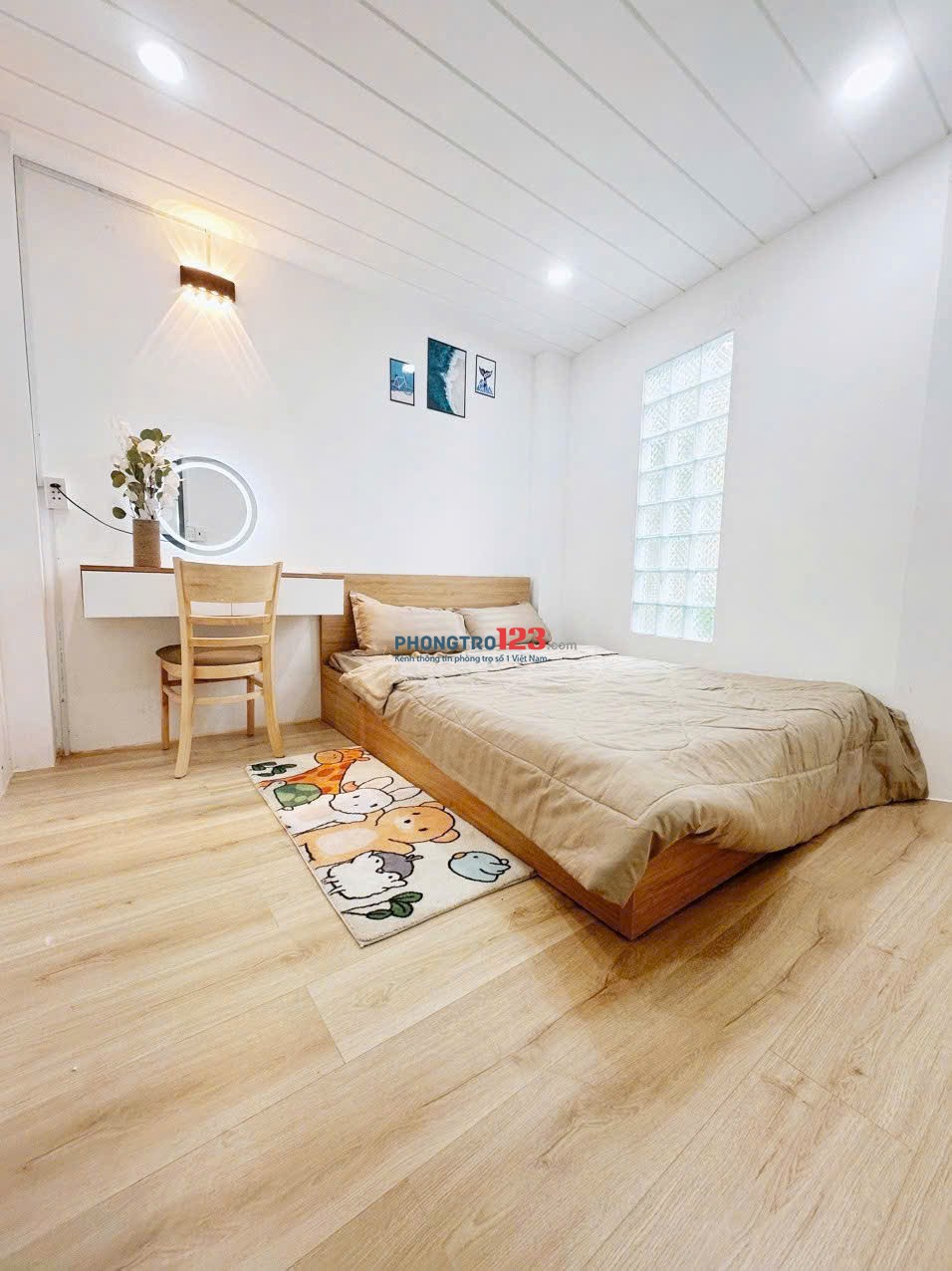 DUY NHẤT 1 CĂN! 1 Phòng Ngủ tách Bếp + Full Nội Thất Cực Đẹp O73 Nguyễn Thái Sơn GV Gần VLU, IUH...