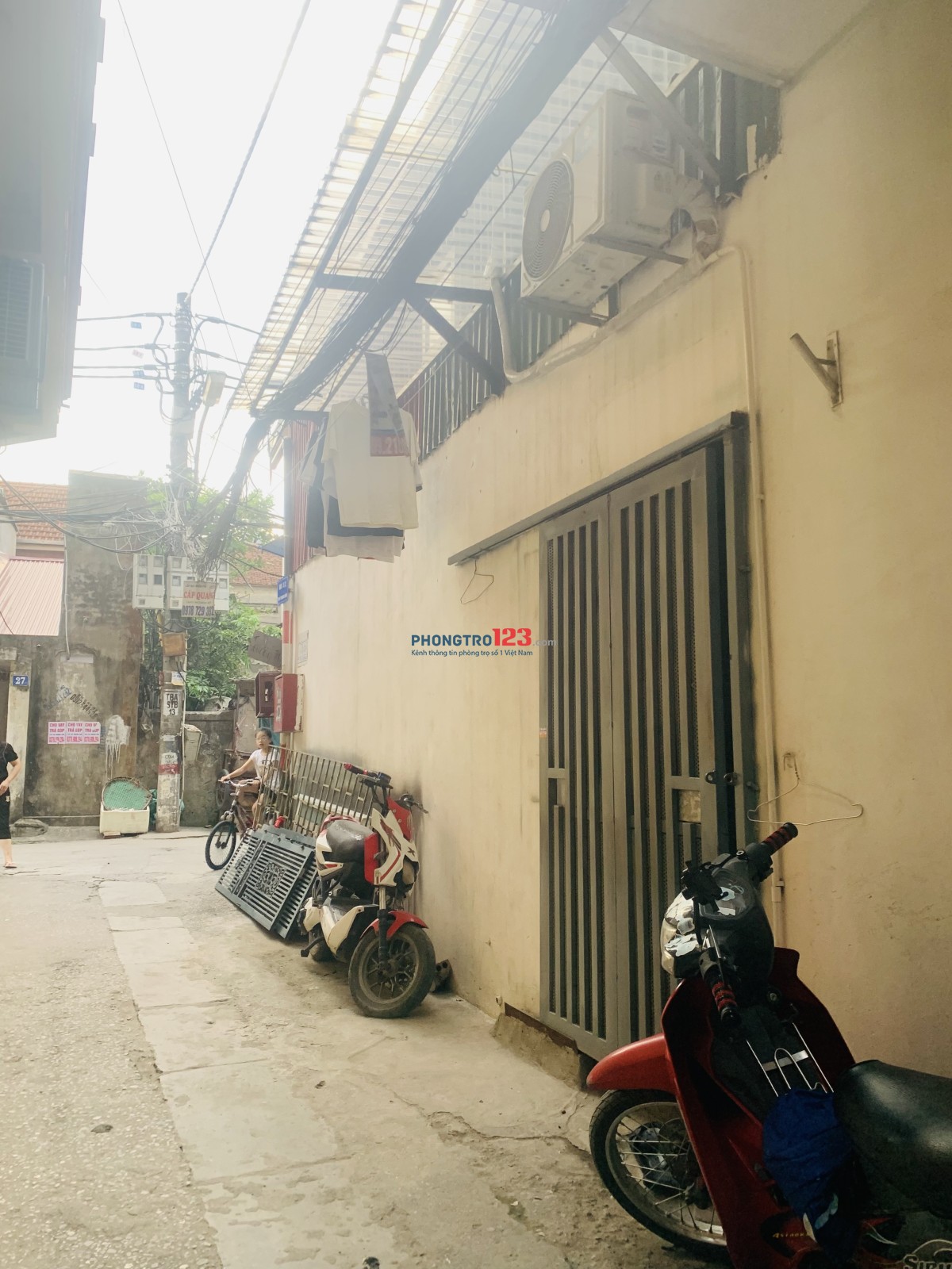Cho thuê nhà ngõ 34 Thanh Đàm, phường Thanh Trì, Quận Hoàng Mai, Hà Nội