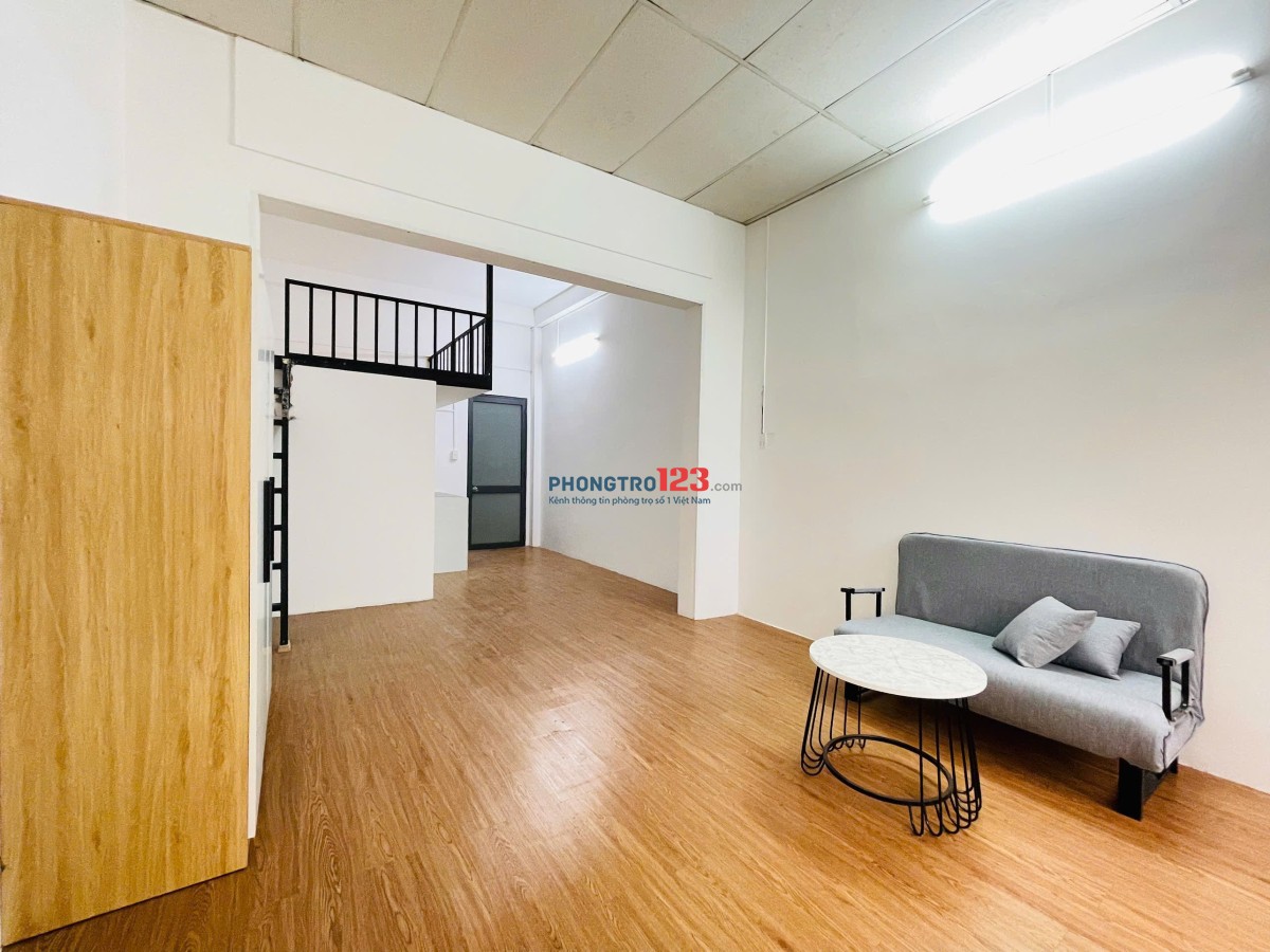 Khai trương căn 1PN + Gác 50m2 ban công siêu rộng ngay khu K300 quận Tân Bình