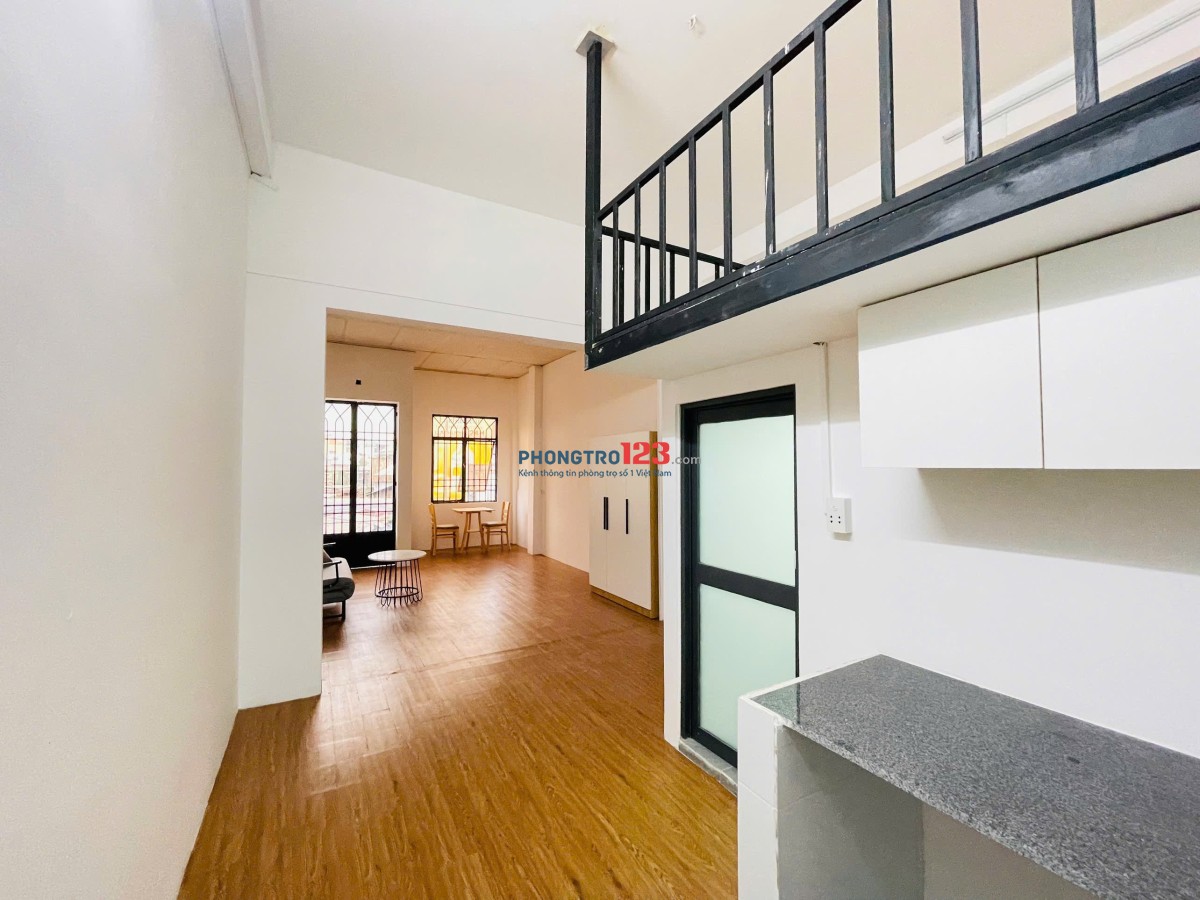 Khai trương căn 1PN + Gác 50m2 ban công siêu rộng ngay khu K300 quận Tân Bình