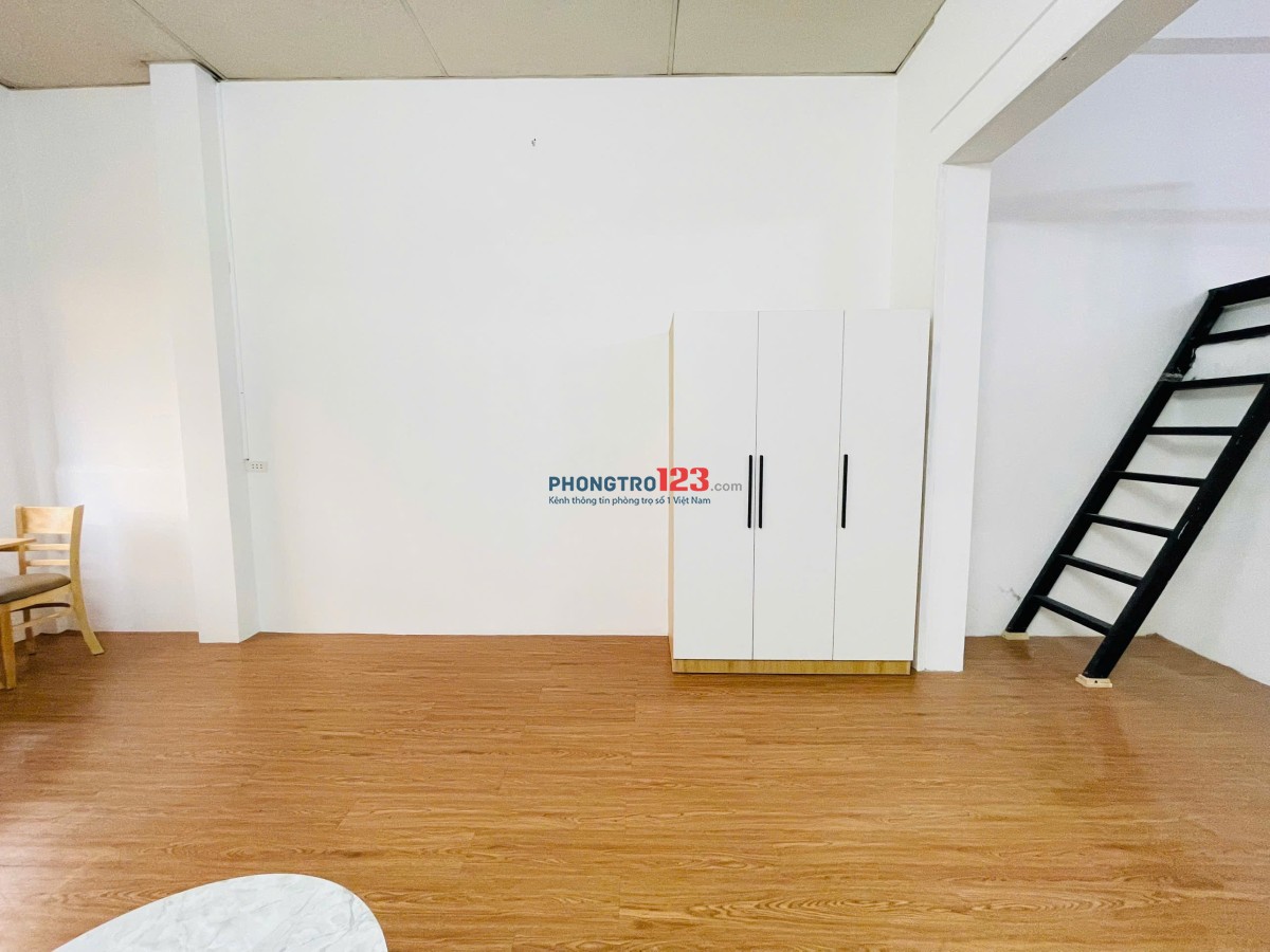 Khai trương căn 1PN + Gác 50m2 ban công siêu rộng ngay khu K300 quận Tân Bình