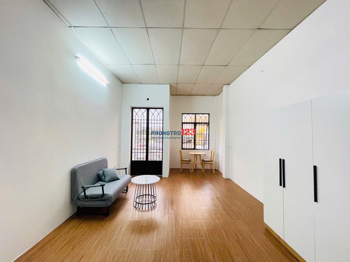 Khai trương căn 1PN + Gác 50m2 ban công siêu rộng ngay khu K300 quận Tân Bình
