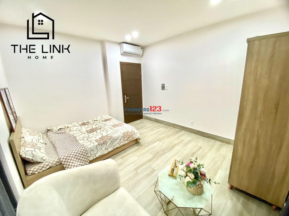 Cho Thuê căn hộ Studio Cao Cấp tiện nghi đầy đủ. Có cả Gym nha