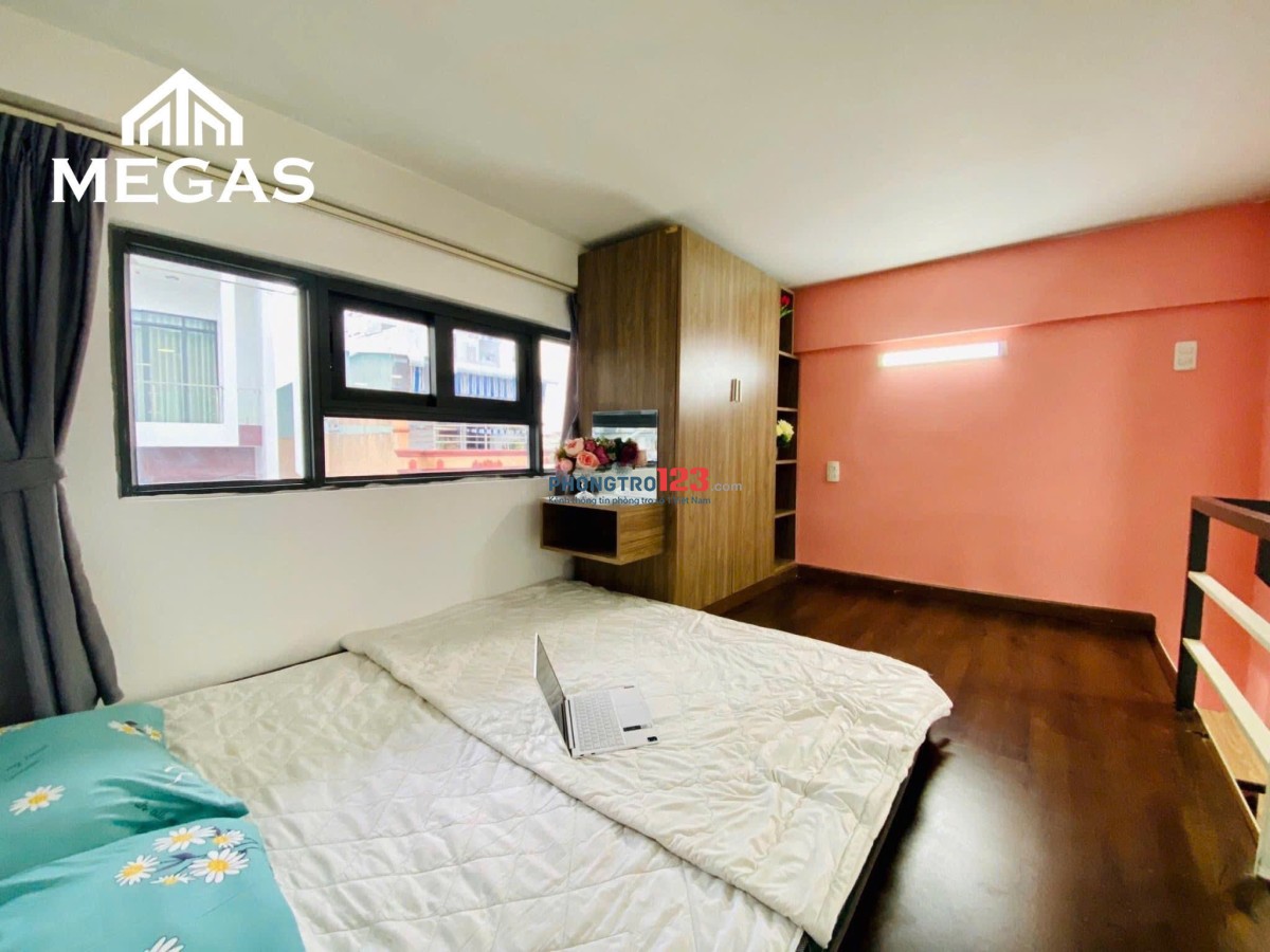 DUPLEX 2 GIƯỜNG - 40m2 - FULL NỘI THẤT - MÁY GIẶT RIÊNG, SOFA NGAY GO NTT
