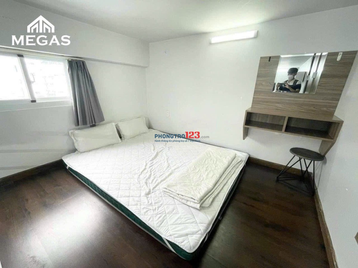 DUPLEX 2 GIƯỜNG - 40m2 - FULL NỘI THẤT - MÁY GIẶT RIÊNG, SOFA NGAY GO NTT