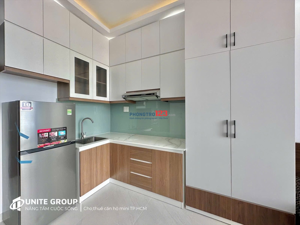 Khai trương căn hộ studio bancong full nội thất tại Dương Bá Trạc Q8, ngay cầu Nguyễn Văn Cừ