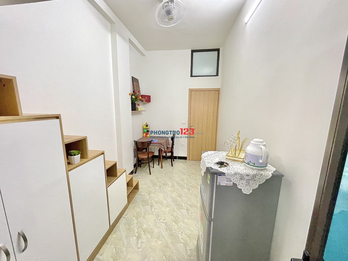 Cho thuê CC mini full nội thất, giá chỉ 3,6 triệu tại 130 Mậu Lương, ngay gần sân bóng Mậu Lương