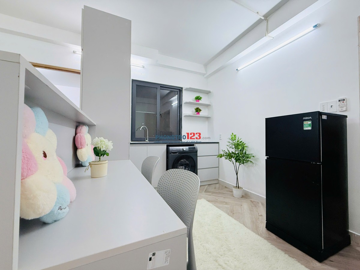 Phòng trọ FULL OPTION, bước chân ra là TIỆN ÍCH KHÔNG TƯỞNG! Nơ Trang Long Bình Thạnh