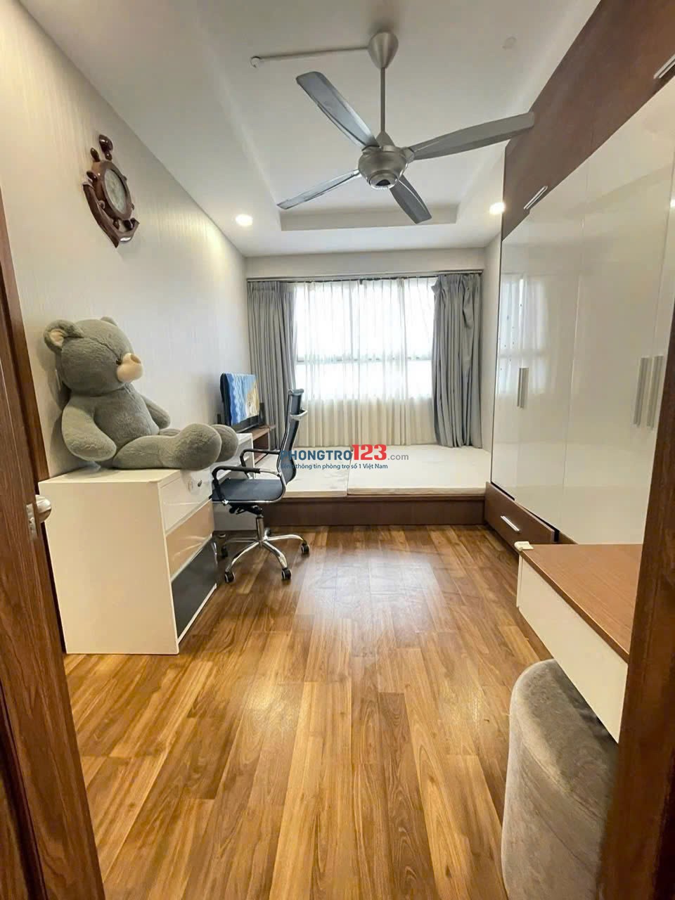 Carillon 5,Hòa Thạnh, Tân Phú:80m2,2p ngủ,2wc,NT, giá 12.5tr