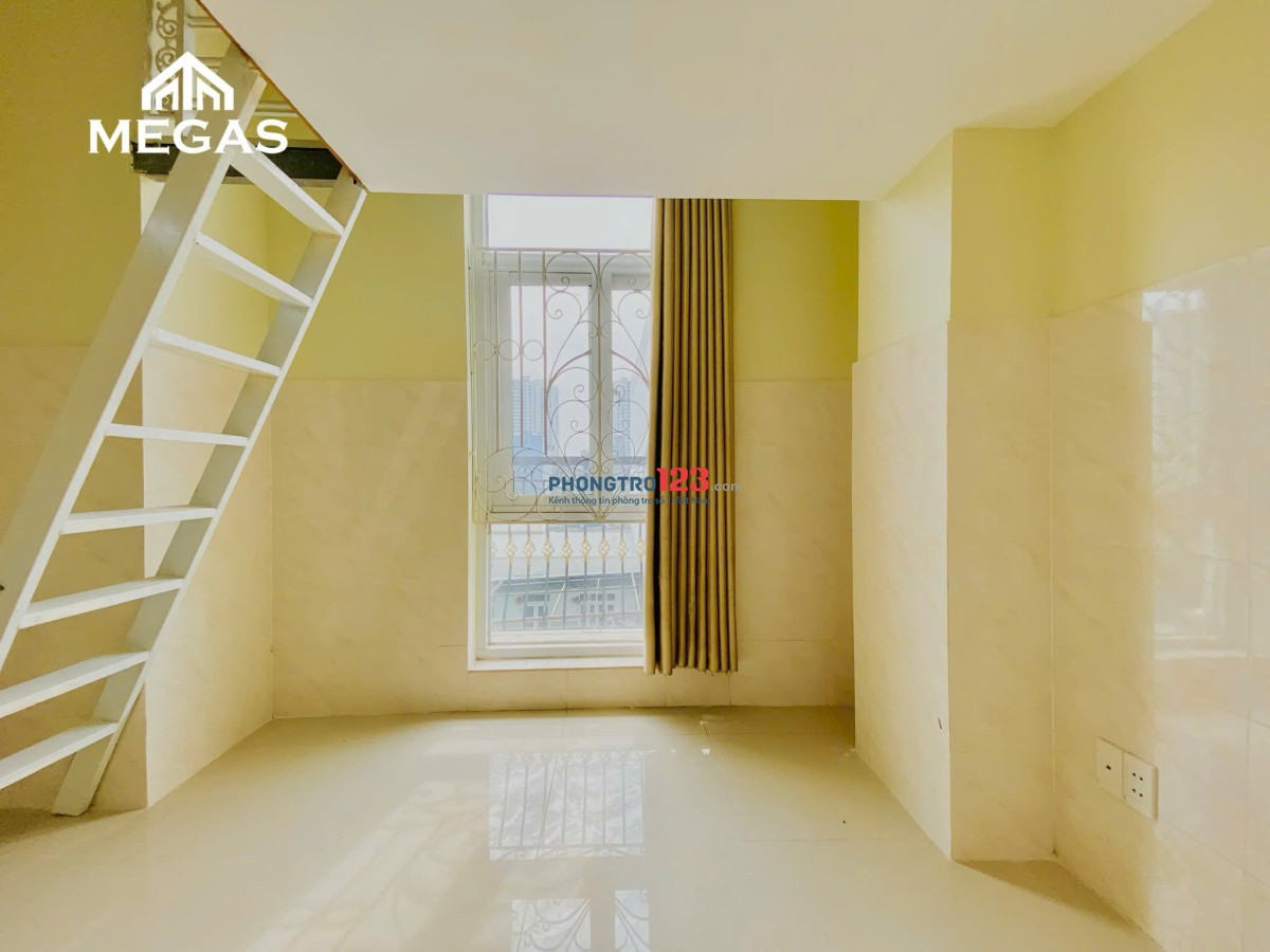PHÒNG GÁC CAO 40M2 CHỢ TÂN QUY - 2 CỬA SỔ MẶT TIỀN, 4NG THOẢI MÁI