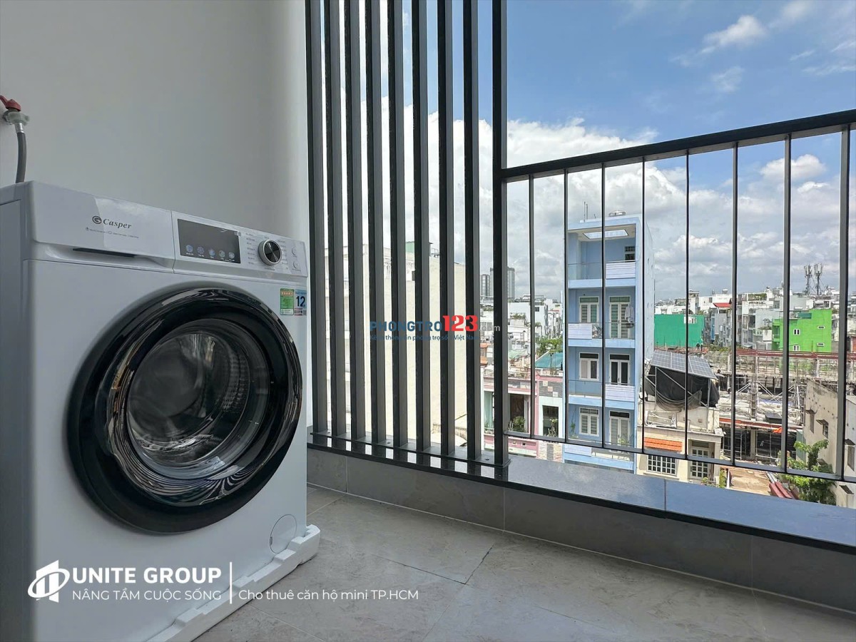 PHÒNG MỚI 100% BAN CÔNG RỘNG FULL NỘI THẤT CÓ TIVI