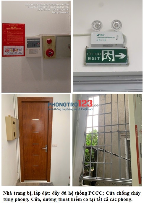 Chính chủ cho thuê 8 Phòng trọ thuộc Nhà riêng 4, 5 tầng tại ngách 356/4 Ngõ 356 Phan Trọng Tuệ