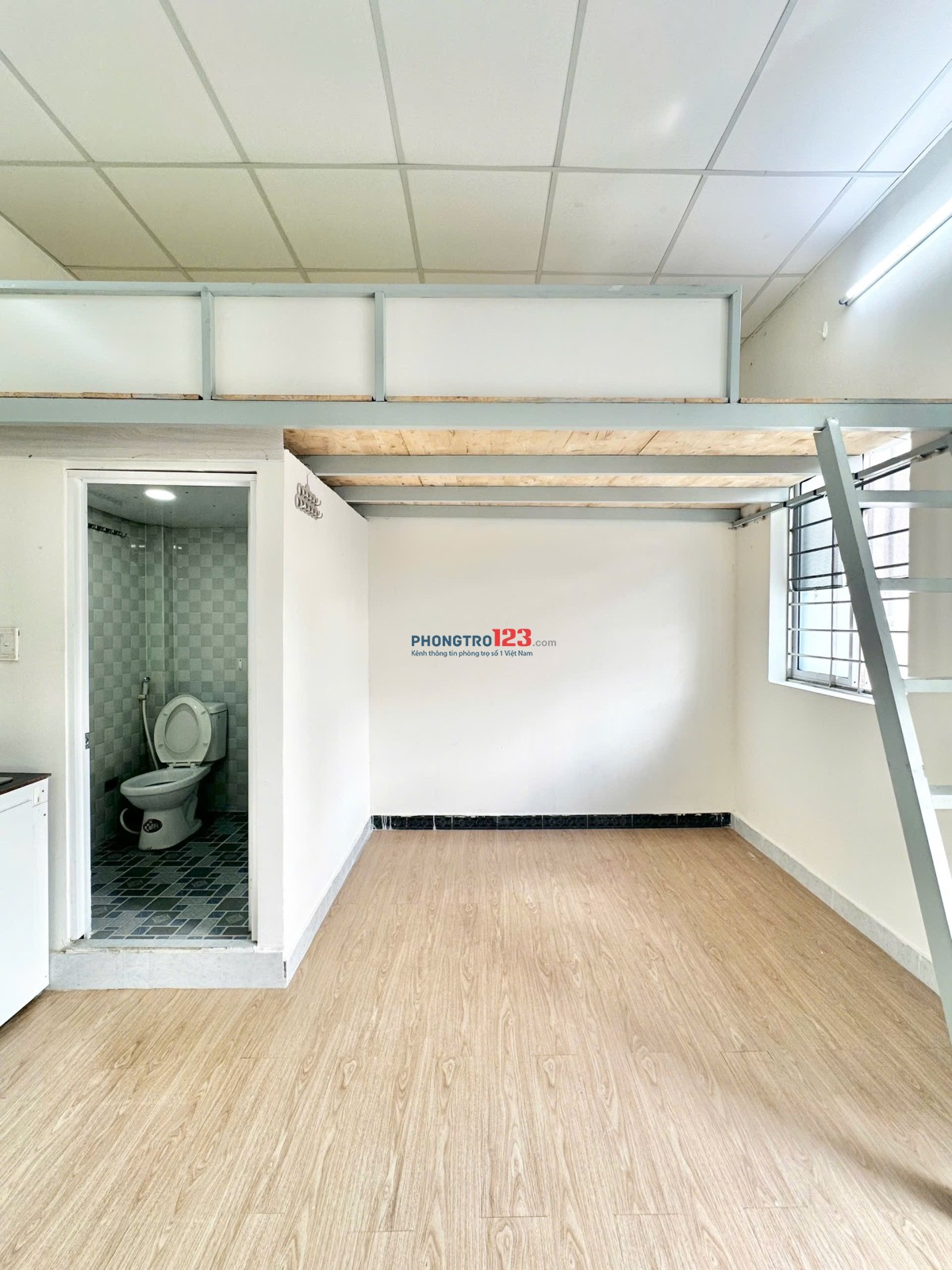 CHO THUÊ PHÒNG TRỌ CÓ GÁC, BANCOL – FULL TIỆN NGHI – KHU VỰC TÂN BÌNH Địa chỉ: [ Bàu Cát 1 ], P14