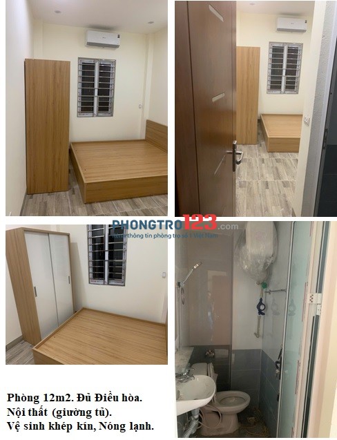 Chính chủ cho thuê 8 Phòng trọ thuộc Nhà riêng 4, 5 tầng tại ngách 356/4 Ngõ 356 Phan Trọng Tuệ