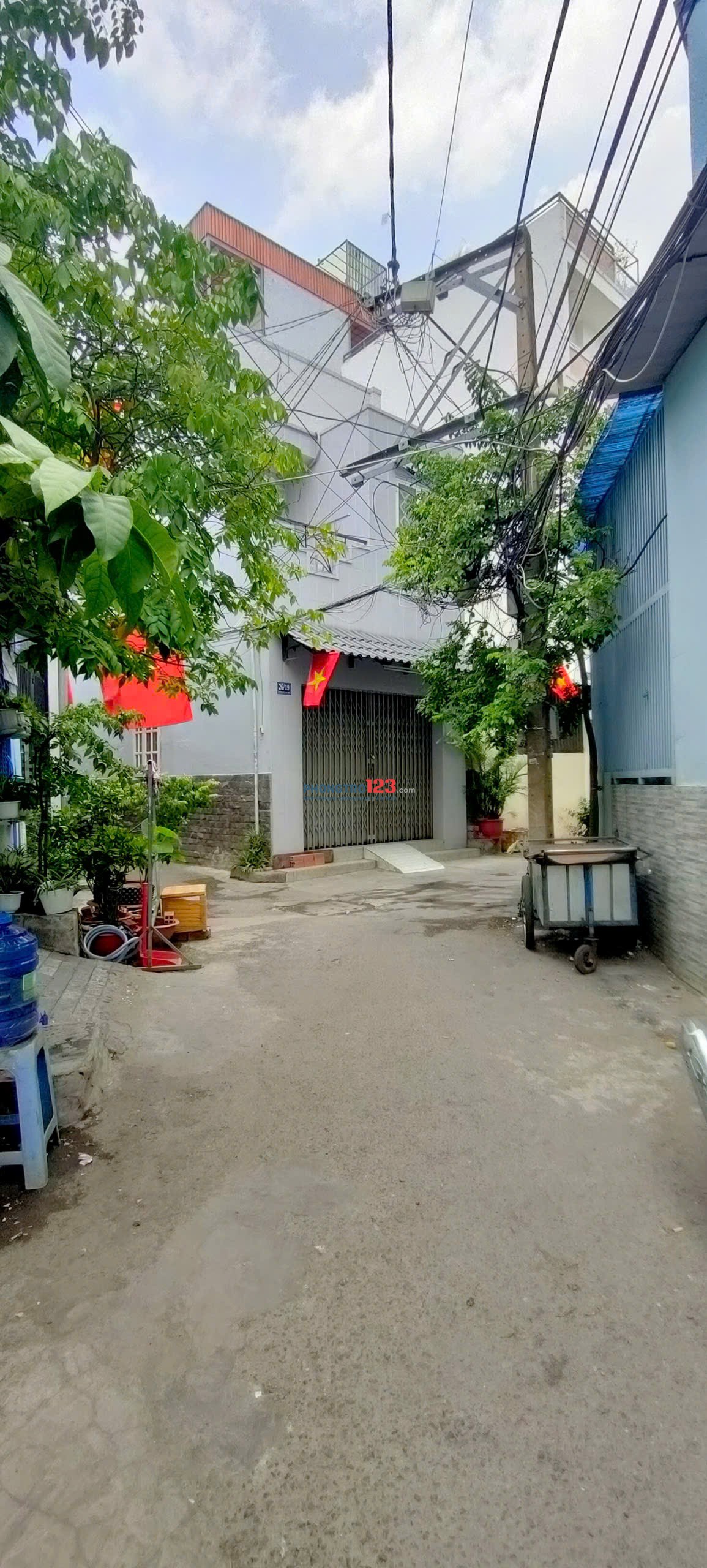 Chỉ 10tr, Cọc 1 tháng, MT đường số Phạm Hùng P4, Q8. DTSD: 130m2, 2PN, Gần chợ
