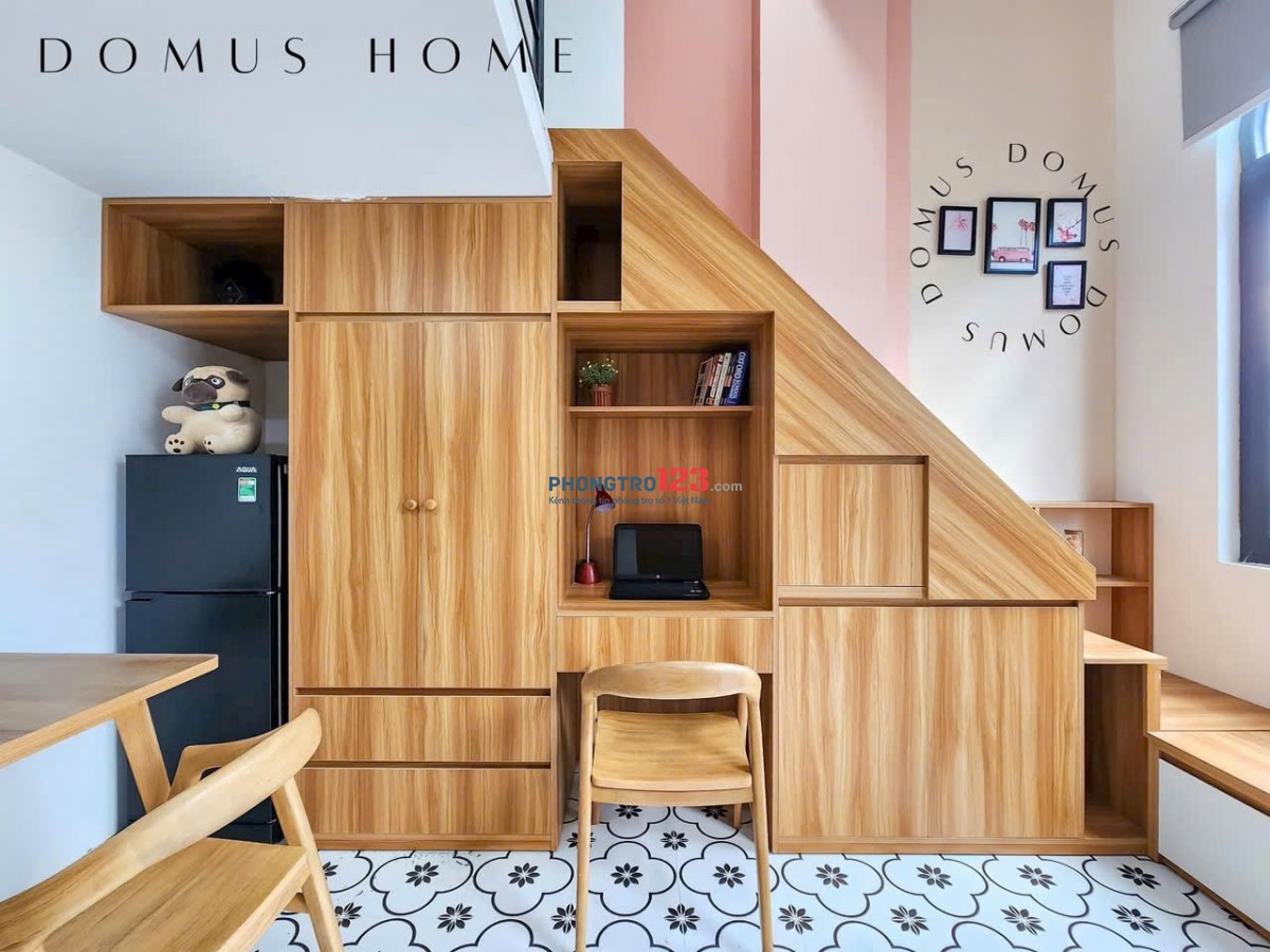 Duplex 30m2 ban công máy giặt Nơ Trang Long Bình Thạnh gần Văn Lang