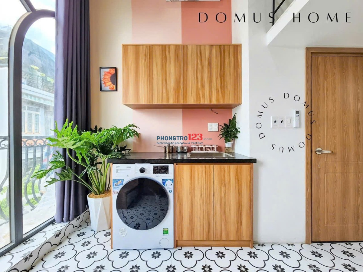 Duplex 30m2 ban công máy giặt Nơ Trang Long Bình Thạnh gần Văn Lang