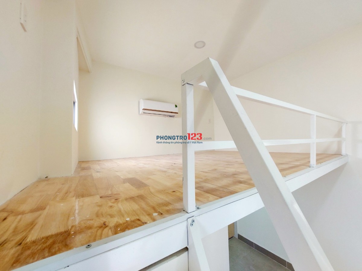 PHÒNG GÁC DUPLEX MỚI NHƯ HÌNH NGAY CV GIA ĐỊNH