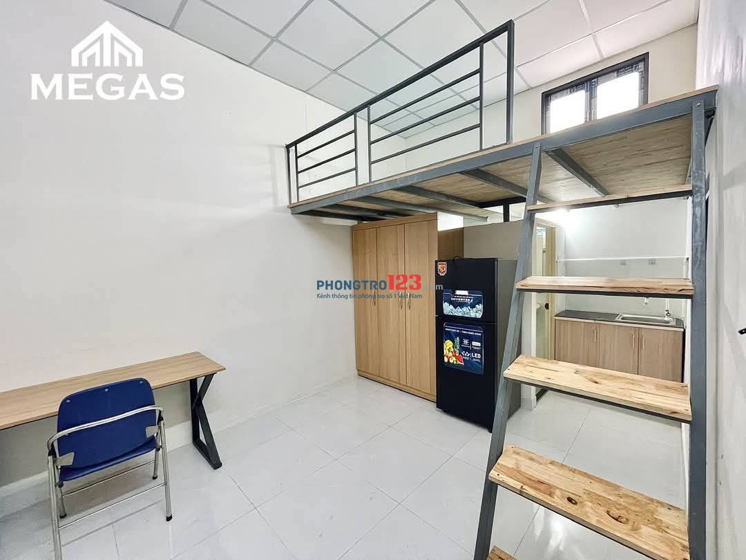 Cho Thuê Phòng Duplex - mới xây, Full Nội Thất - gần CV Gia Định️