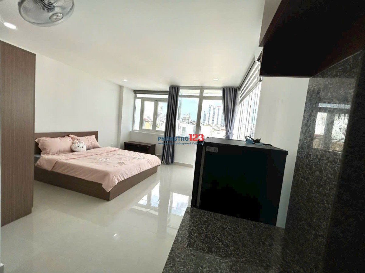 Cho thuê Phòng 38m2 Cửa sổ trời to, tách bếp - Điện Biên Phủ, Bình Thạnh gần q1, q2, q3, Phú Nhuận