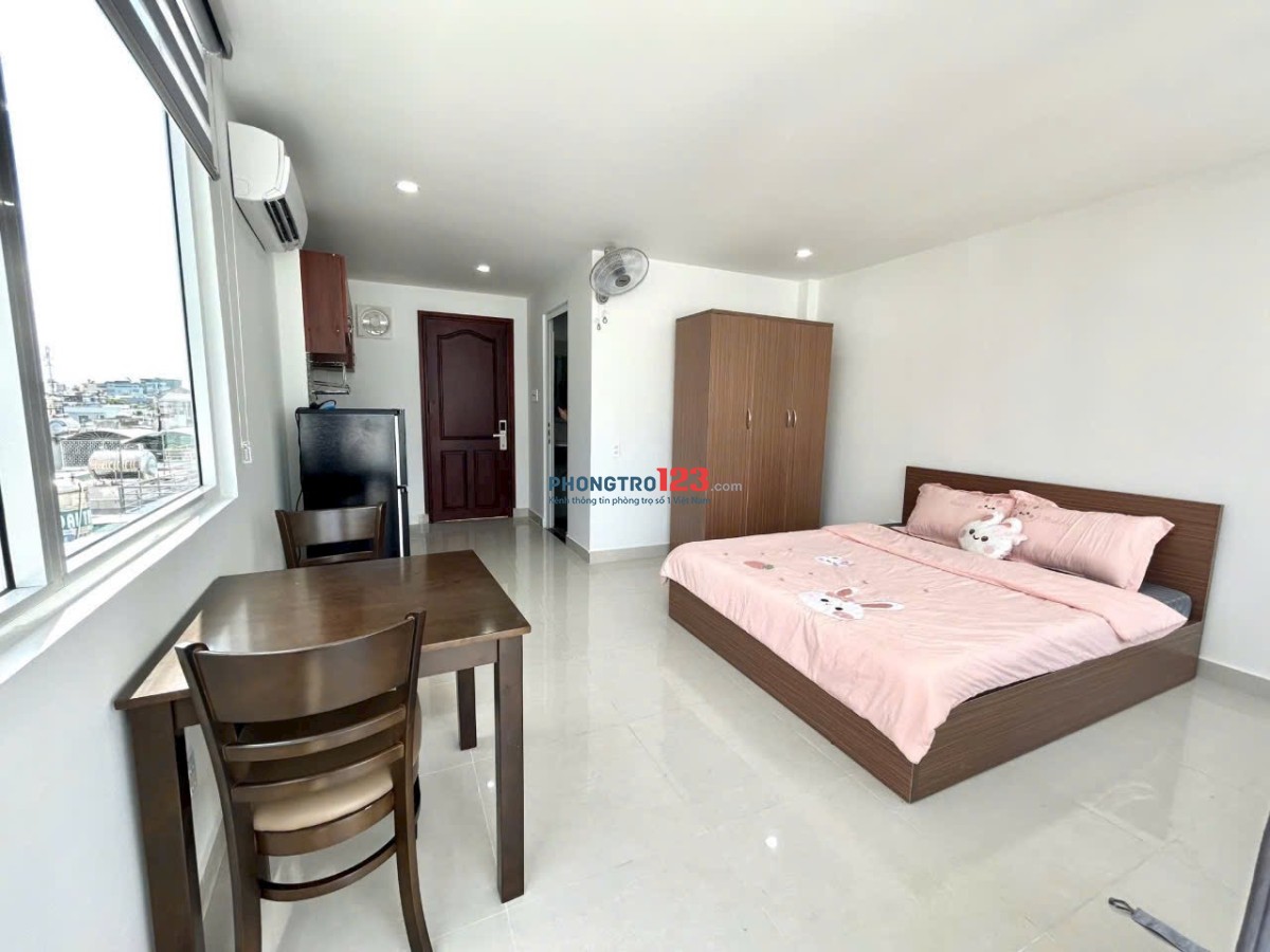 Cho thuê Phòng 38m2 Cửa sổ trời to, tách bếp - Điện Biên Phủ, Bình Thạnh gần q1, q2, q3, Phú Nhuận