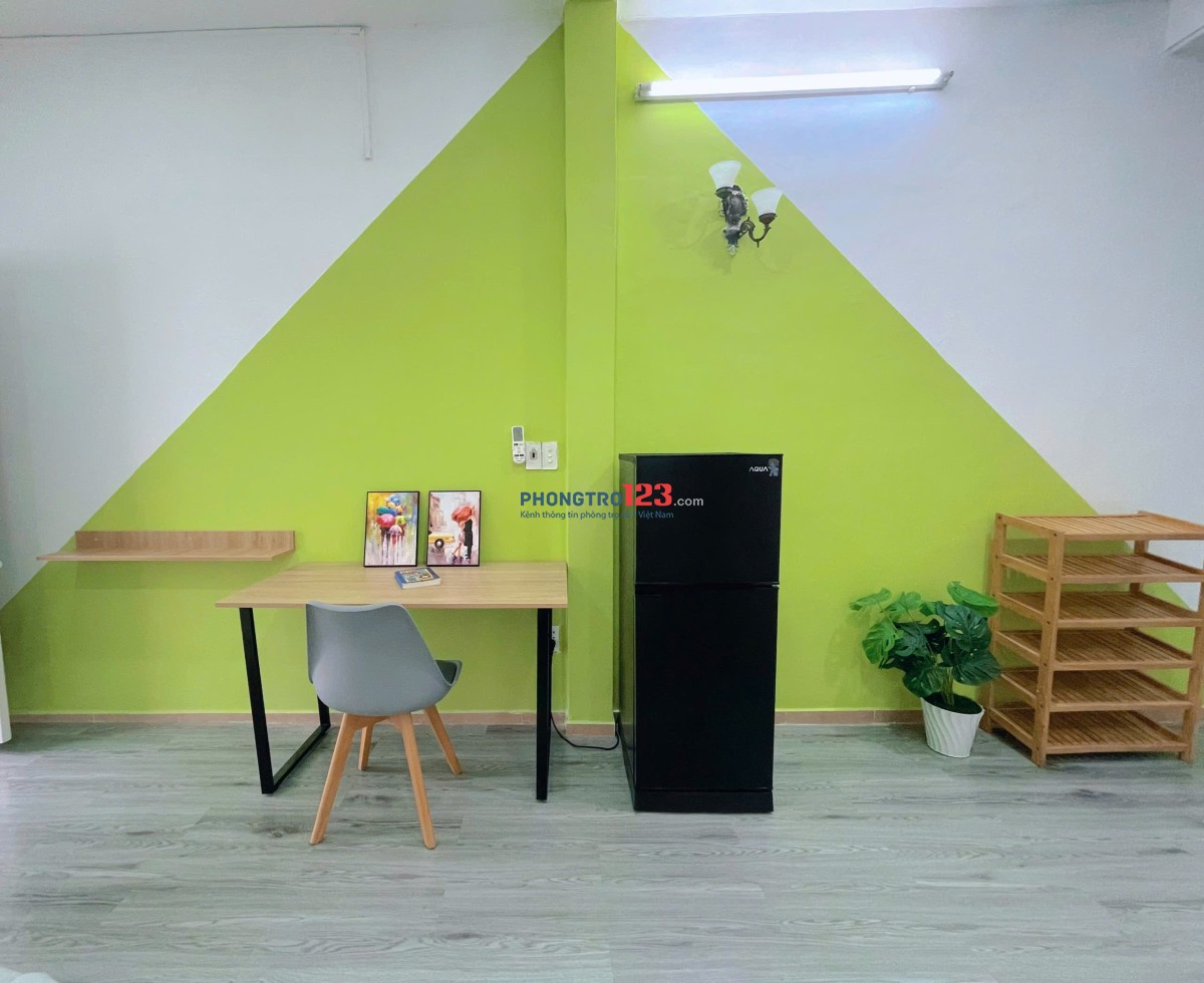 PHÒNG TRỌ FULL NỘI THẤT CÓ CỬA SỔ THOÁNG MÁT THÍCH QUẢNG ĐỨC - PHÚ NHUẬN.