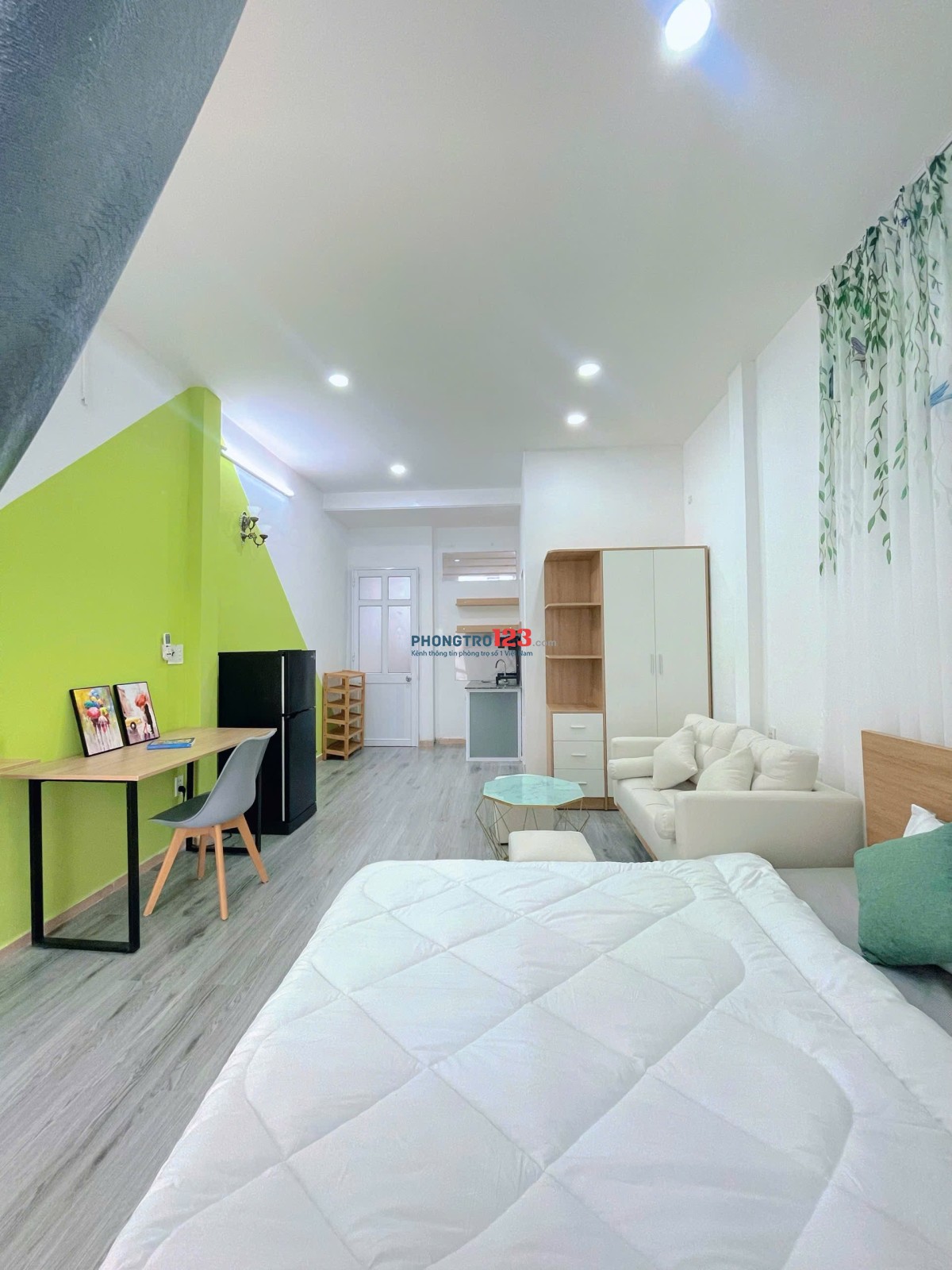 PHÒNG TRỌ FULL NỘI THẤT CÓ CỬA SỔ THOÁNG MÁT THÍCH QUẢNG ĐỨC - PHÚ NHUẬN.