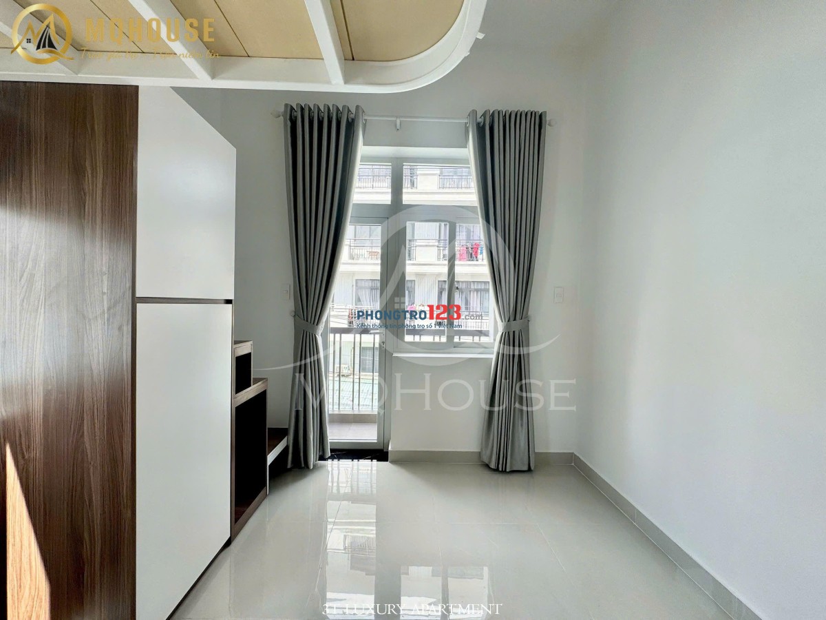Cho Thuê Căn Hộ - Mới 100% - Bancol - Máy Giặt Riêng - Đi Bộ Tới ĐH Kinh Tế UEF - Ngã 4 Hàng Xanh