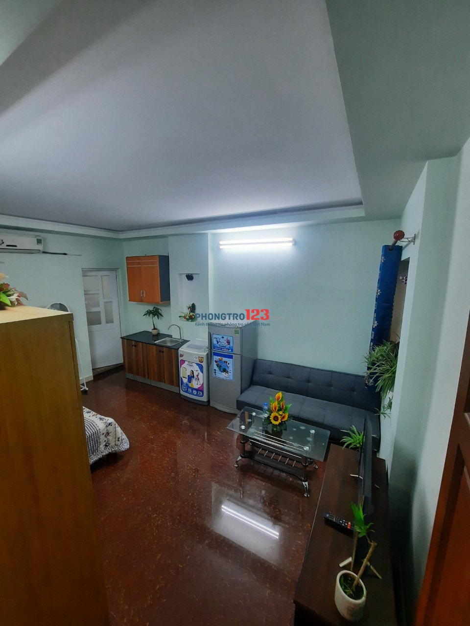 Phòng trọ full nội thất cạnh Lotter Cộng Hoà, Chợ Hoàng Hoa Thám