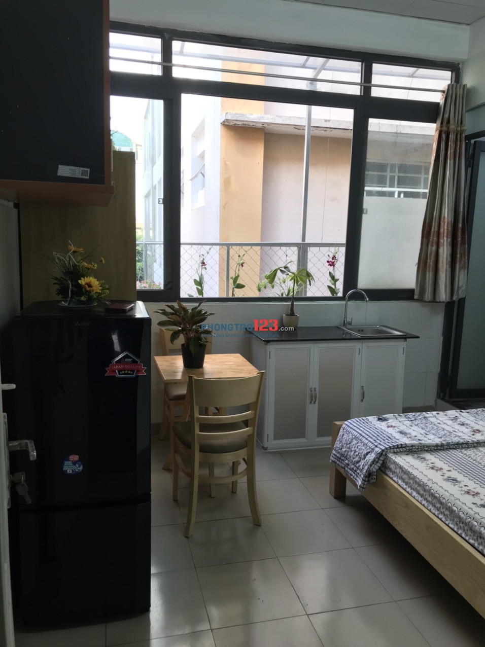 Phòng trọ full nội thất cạnh Lotter Cộng Hoà, Chợ Hoàng Hoa Thám