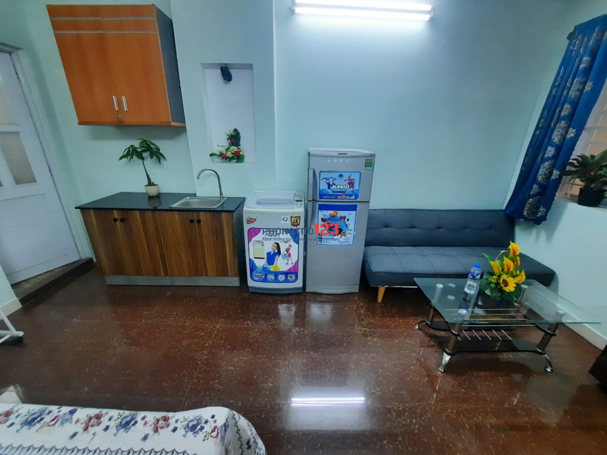 Phòng trọ full nội thất cạnh Lotter Cộng Hoà, Chợ Hoàng Hoa Thám