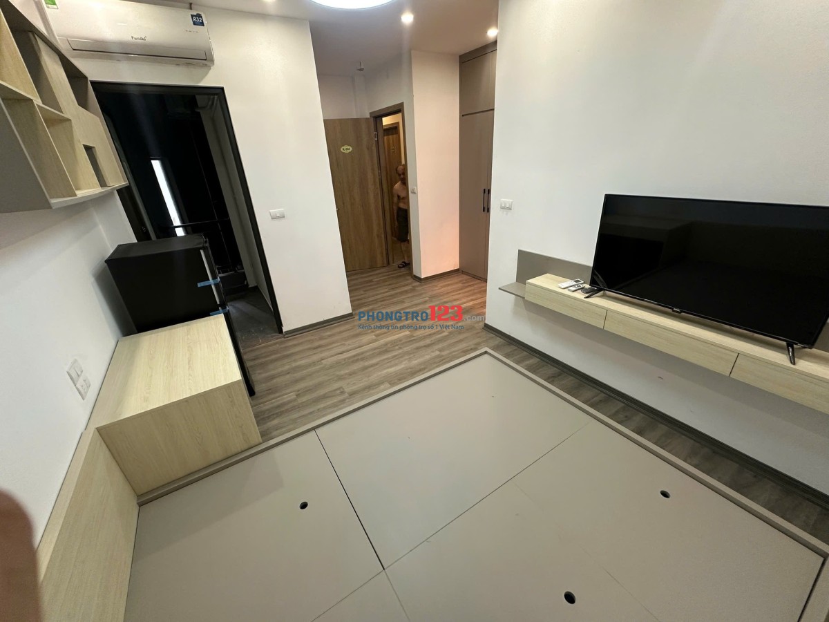 Căn hộ 402 Mỹ Đình - Full nội thất, đẹp xịn Giá chỉ từ 4tr5, giảm ngay 150k khi ở luôn! Giường