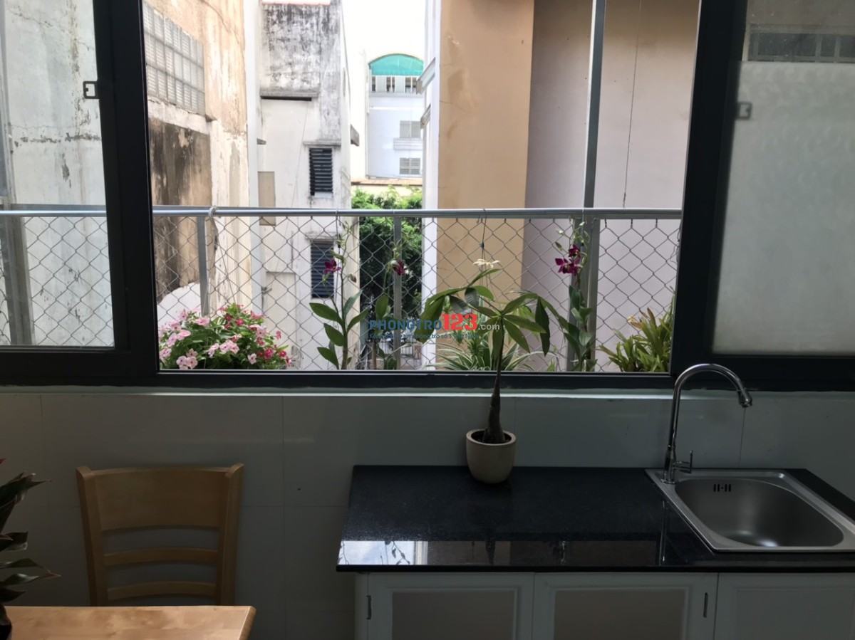 Phòng trọ full nội thất cạnh Lotter Cộng Hoà, Chợ Hoàng Hoa Thám