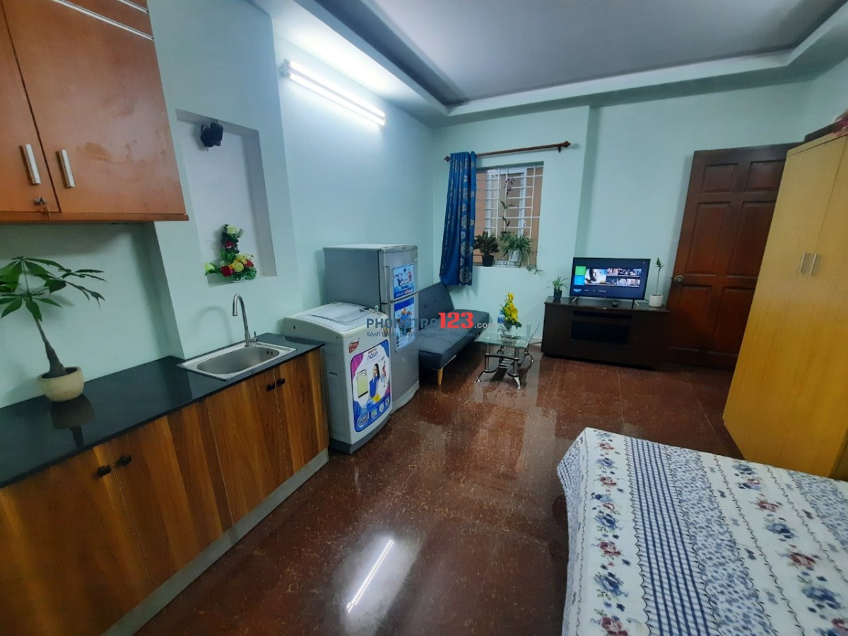 Phòng trọ full nội thất cạnh Lotter Cộng Hoà, Chợ Hoàng Hoa Thám