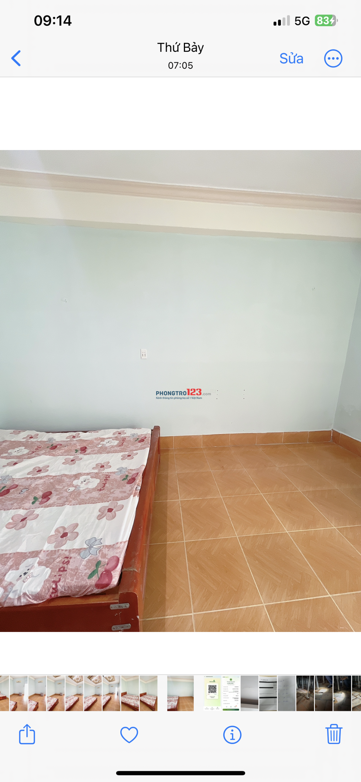 Phòng trọ quận 10 giá rẻ gần công viên lê thị riêng
