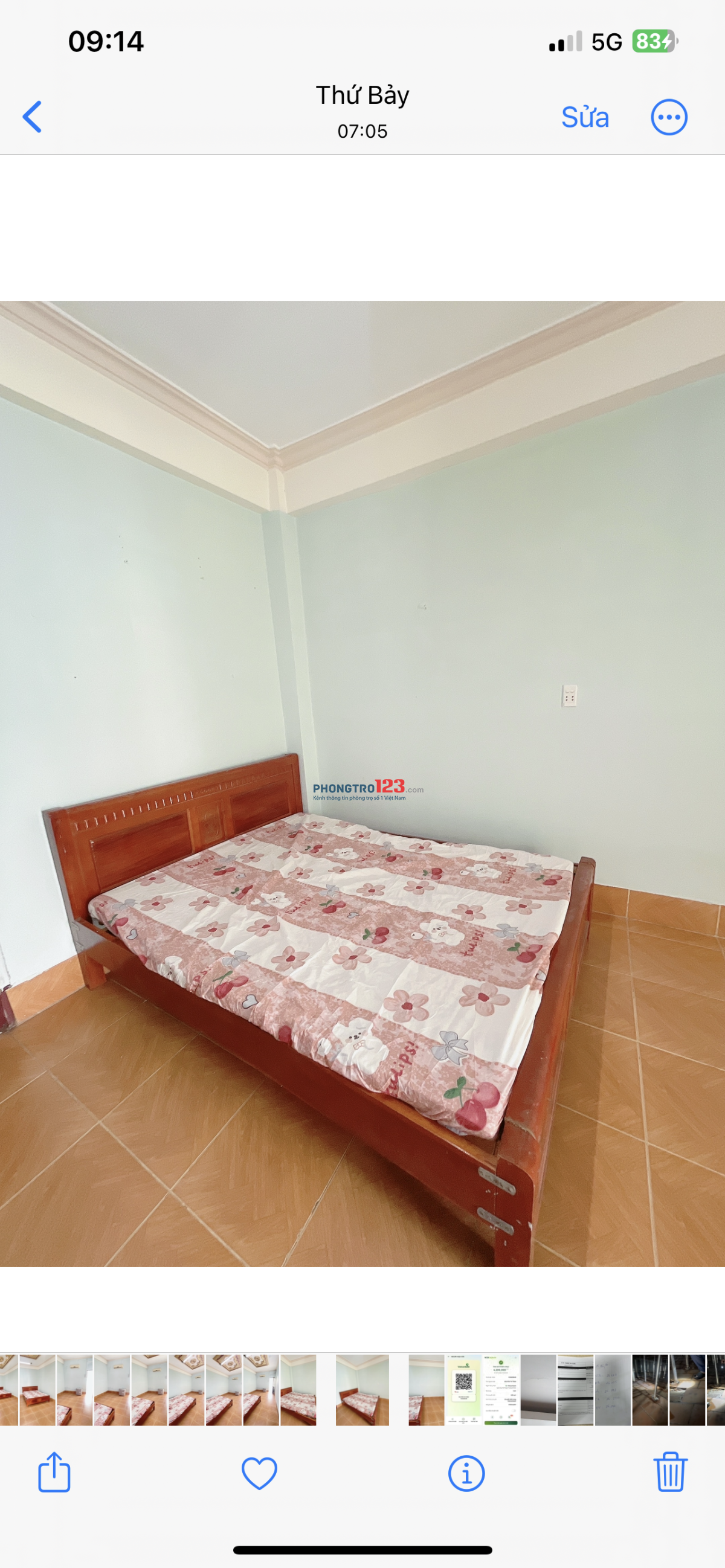 Phòng trọ quận 10 giá rẻ gần công viên lê thị riêng