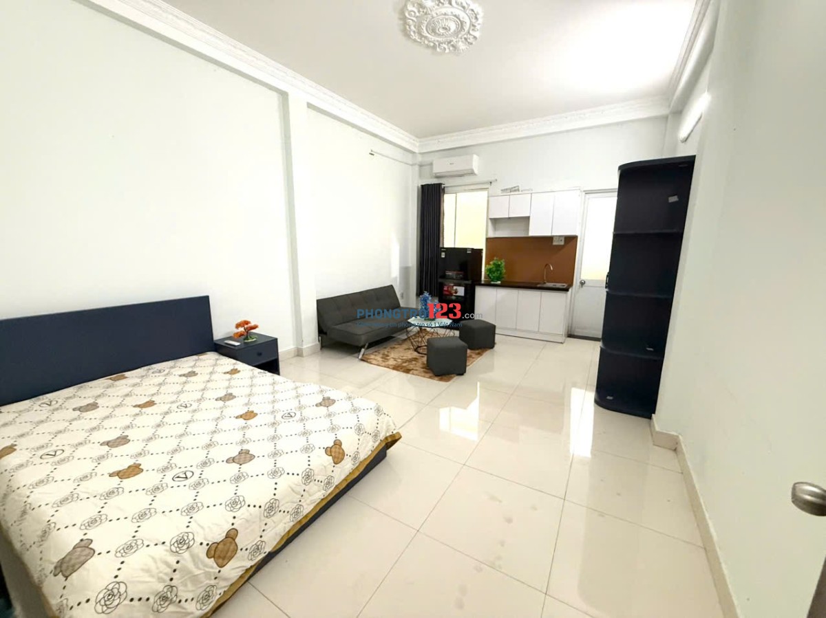 STUDIO FULL NỘI THẤT BÌNH THẠNH VỊ TRÍ ĐẸP
