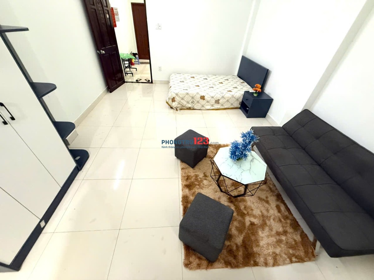 STUDIO FULL NỘI THẤT BÌNH THẠNH VỊ TRÍ ĐẸP