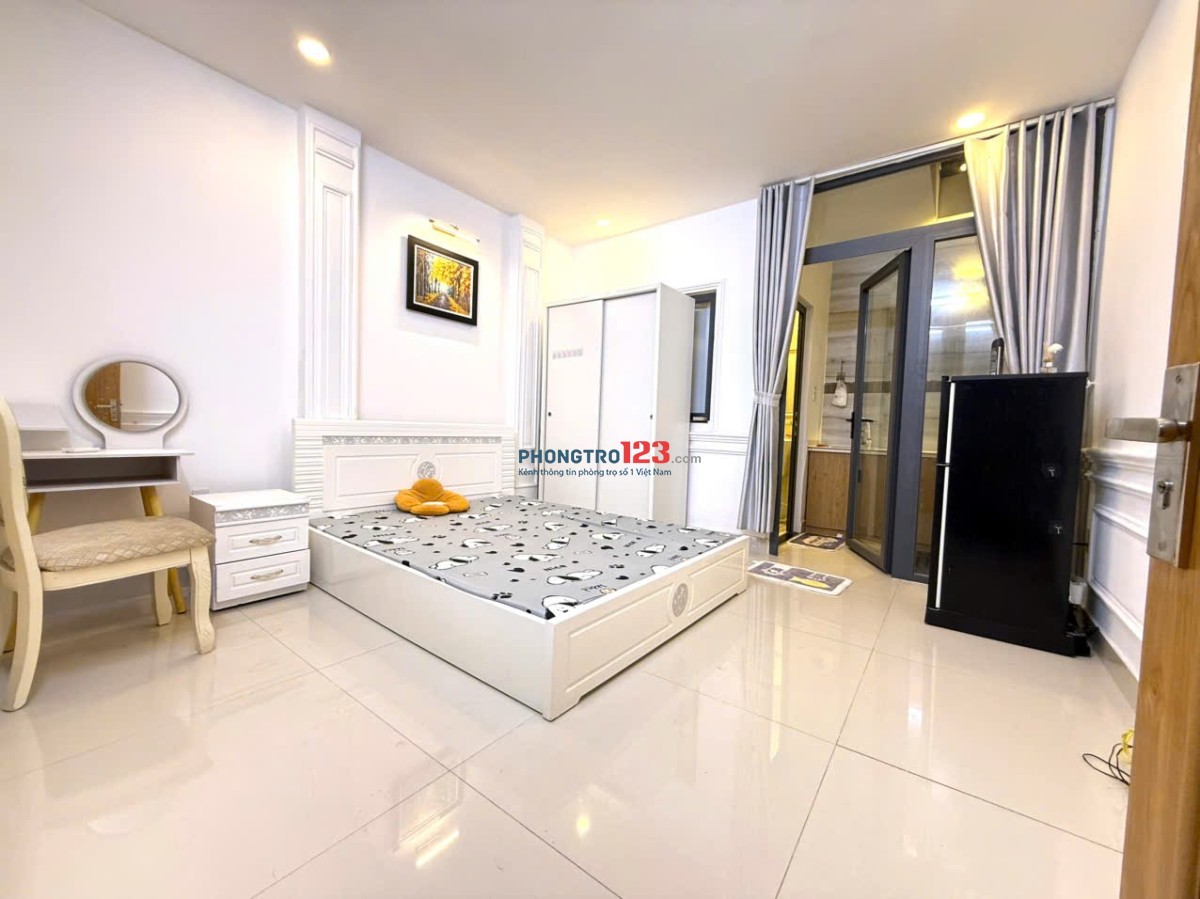 STUDIO GIÁ RẺ GÒ VẤP 1PN tách bếp full nội thất