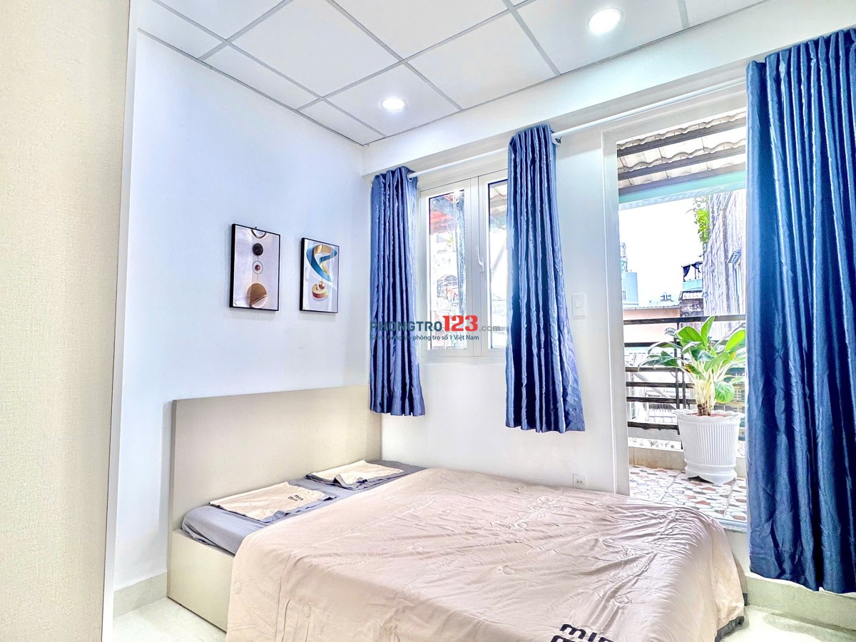 PHÒNG CHO THUÊ FULL NỘI THẤT CÓ BAN CÔNG SIÊU THOÁNG NGUYỄN LÂM - PHÚ NHUẬN
